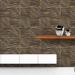 ArtzFolio Printed UV-Resistant Anti-Bacterial Grunge SquaresPeel & Stick Wallpaper-image-98