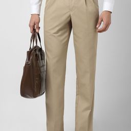 Van Heusen Men Pleated Trousers-image-100