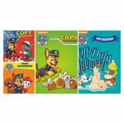 Paw Patrol Colouring Books Set of 4 - English-2
