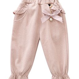 Kookie Kids Full Length Lounge Pant - Pink-image-98
