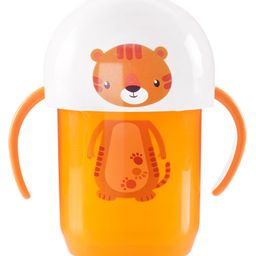Spill Proof Spout Sipper Cup with Twin Handles Orange - 250 ml-26
