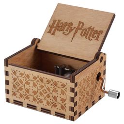 Caaju Harry Potter Wooden Handcrafted Music Box - Brown-10