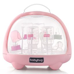 Babyhug Portable Drying Rack with Cover - Pink-image-26