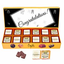 Expelite Congratulations Chocolate Gift Box - 200gm-image-88