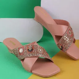 Metro Embellished Block Pumps-image-32