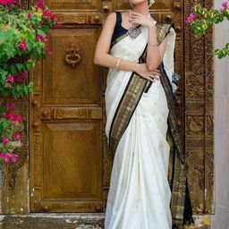 PAYAL CREATION Woven Design Zari Banarasi Saree-image-30