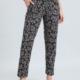Go Colors Women Cotton Mid-Rise Lounge Pants-picture-44
