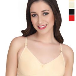 Liigne Pack Of 4 Everyday Bra All Day Comfort Full Coverage Lightly Padded-picture-13