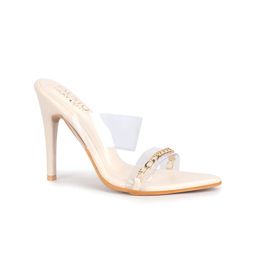 FAUSTO Embellished Stiletto Heel Sandals-image-14