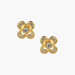 VALANOVA 14K Yellow Gold 0.23 Ct Lab Grown Diamond Earrings-picture-41