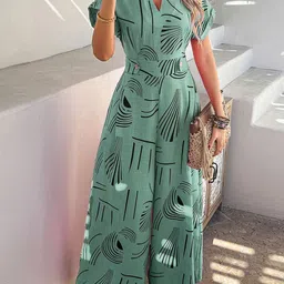 JC Mode Printed Basic Jumpsuit image 4