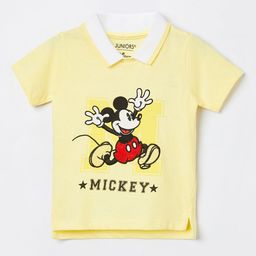 Juniors by Lifestyle Boys Printed Polo Collar Applique T-shirt-picture-42