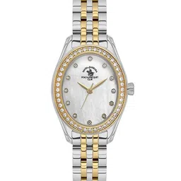 SANTA BARBARA POLO & RACQUET CLUB Women Dial & Stainless Steel Bracelet Style Straps Analogue Watch-picture-10