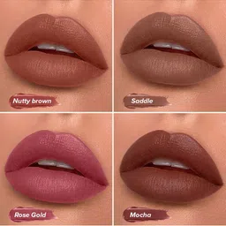 Coloressence Set Of 5 Waterproof Liquid Lipstick- 5 ml Each- Dawn To Dusk image 2