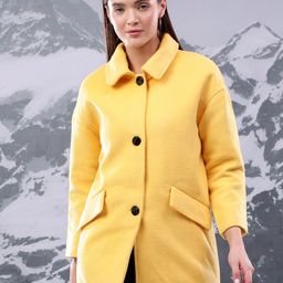 Kotty Women Spread Collar Overcoat-image-88