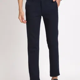 Turtle Men Relaxed Tapered Fit Chinos Trousers-picture-19