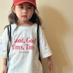 LULU & SKY Girls High Neck Extended Sleeves T-shirt-image-70