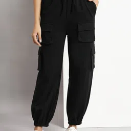 Q-rious Women Cargos Trousers-image-69