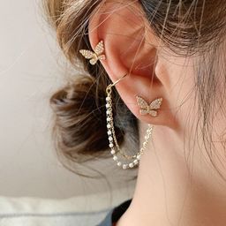 Pinapes Geometric Drop Earrings-57