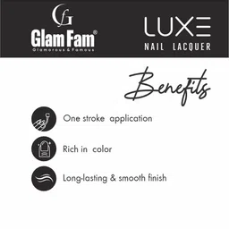 glamfam Glam Fam Set Of 2 Luxe Nail Lacquer- 12 ml Each- Shade- 46 & 54 image 2