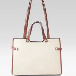 Van Heusen Colourblocked Structured Handheld Bag image 3