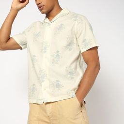 GAP Floral Printed Linen Cotton Casual Shirt-image-13