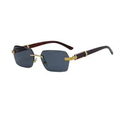 Arzonai Unisex Black UV Protected Lens Metal Sunglasses-image-45