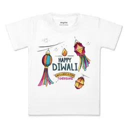 Arvesa Kids Typography Printed Extended Sleeves T-shirt-picture-17