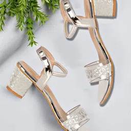 Smart & Sleek Women Embellished Block Heels-image-94