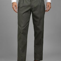 Louis Philippe Men Pleated Trousers-image-73