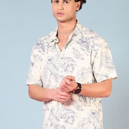 V-Mart Men Floral Opaque Printed Casual Shirt-picture-34