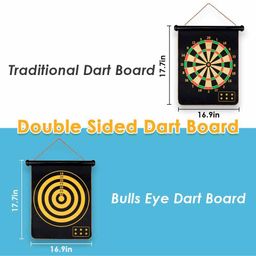 Toyshine Magentic Dart Game - Black image 3