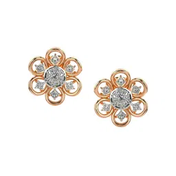 VALANOVA 14K Rose Gold 0.28 Ct Lab Grown Diamond Earrings-picture-44