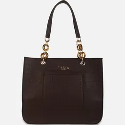 Carlton London Women Textured Structured Shoulder Bag-3