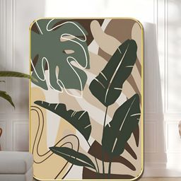 Myntra Elegant Homes White & Green 1 Piece Wood Floral and Botanical Wall Paintings-image-81