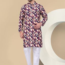 KRAFT INDIA Men Printed Regular Kurta with Pyjamas-38