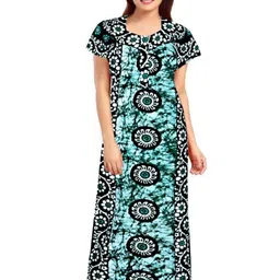AAKARSHANA CREATION Women Printed Cotton Nightdress-picture-20