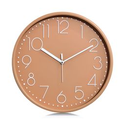RANDOM Brown Printed Contemporary Wall Clock-picture-32