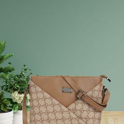 NORVE Women Solid Sling Bag-image-10