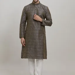 Arihant Rai Sinha Men Regular Kurta with Churidar-image-68