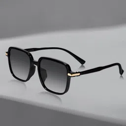 DressBerry Women Square Sunglasses With UV Protected Lens DBSG-DC1001-01-35
