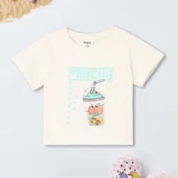 max Girls Printed Applique T-shirt-image-66