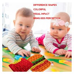 FunBlast French Fries Shape Pop Bubble Stress Relieving Silicone Pop It Fidget Toy - Multicolor image 4