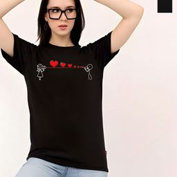 KAIDO Women 2 Applique T-shirt-image-87