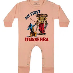 Arvesa My First Navratri Printed Bodysuit-image-56