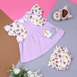 V-Mart Girls Floral Print Sheath Dress-15