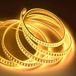 KAVYARA White Rice-Shaped LED Strip Lights21 m-12