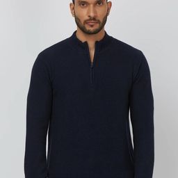 Mufti Men High Neck Pullover Sweaters-picture-46