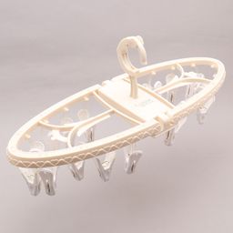 fab n funky Circular Shaped Hanger With Clips 18 Clips (Color May Vary) image 5