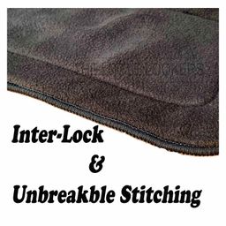 The Little Lookers 5 Layer Bamboo Charcoal Insert Pack Of 7 - Black image 5